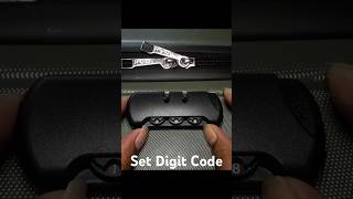 Set Digit Code on Bags tech bag shorts youtubeshorts [upl. by Ylrebma]