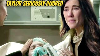 Taylor seriously injured  Brooke arrested The Bold and The Beautiful Spoilers [upl. by Assirrak290]