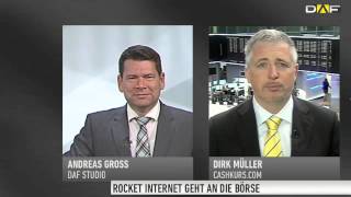 Dirk Müller zum Rocket InternetIPO quotSo etwas macht die Börse kaputtquot [upl. by Clayberg]