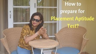 How to prepare for Placement Aptitude Test  Right Beliefs and Strategy are important [upl. by Terrijo]