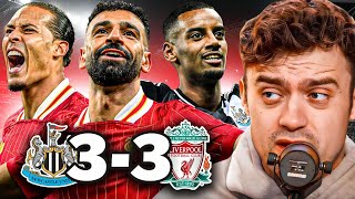 NEWCASTLE 33 LIVERPOOL REACTION [upl. by Aitel]