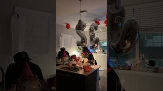 My bestie’s birthday surprise set up 🎂 birthday scorpioseason home birthdaysurprise decor [upl. by Uball]