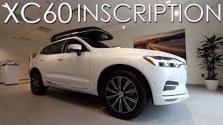 Heres a New 2019 Volvo XC60 T5 w Inscription Package  In Depth Showroom Review [upl. by Trescha750]