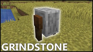 How To Use The GRINDSTONE In MINECRAFT [upl. by Ahsyt]