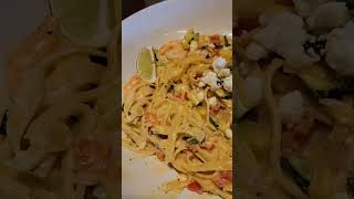 Baja Shrimp Pasta from Firebirds 1010 foodie [upl. by Aihsekel]