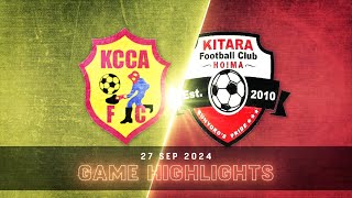 EXTENDED HIGHLIGHTS  Kampala Capital City Authority 20 Kitara FC  StarTimes UPL MD3 2425 [upl. by Dijam]