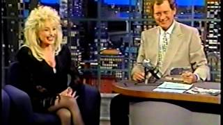 Dolly Parton  The David Letterman Show  Interview amp Performing Straight Talk 1990 [upl. by Ynohtnacram]