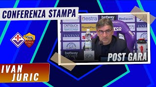 Conferenza stampa di Ivan Juric post FiorentinaRoma 27102024 [upl. by Barvick482]