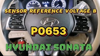 P0653 Sensor reference voltage B circuit high HYUNDAI SONATA [upl. by Dazhahs]