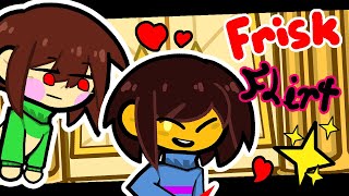 Frisk flirts during genocide  Undertale Animation [upl. by Kalin193]