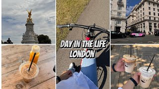 London DAY IN THE LIFE Vlog  making breakfast walking in London cycling in Richmond park 💕 [upl. by Noied840]