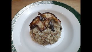 RISOTTO aux CHAMPIGNONS amp POULET de POPOTE [upl. by Ulu]