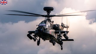 Delivery of AH64E Apache attack helicopters to the UK [upl. by Ettelrac142]