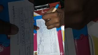 UNIONBANK cash deposit form filling [upl. by Ynaffad]