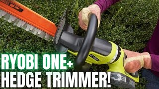 Ryobi Hedge Trimmer 22” Cordless [upl. by Selima]