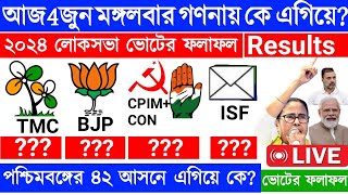 LOKSAVA RESULT 2024 Loksabha Elections কেন্দ্রের সরকারের ক্ষমতায় মোদি নাকি দিদি [upl. by Ttenrag615]