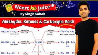 Aldehydes Ketones amp Carboxylic Acids  NCERT ka Juice  best Notes Class 12 Organic Chemistry [upl. by Suiravat]