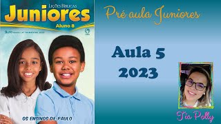 Pré Aula Juniores CPAD Lição 5 O Bom Fruto [upl. by Innis193]