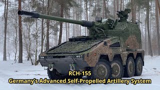 RCH 155 Germany’s Advanced Self Propelled Artillery System [upl. by Pazia]