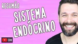 RESUMO sobre SISTEMA ENDÓCRINO  Biologia com Samuel Cunha [upl. by Wickner412]