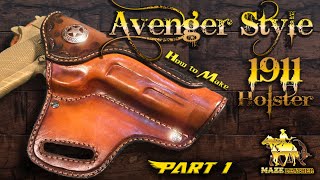 How to make 1911 Avenger Holster part1 [upl. by Cleti]