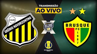 NOVORIZONTINO X BRUSQUE AO VIVO  TRANSMISSÃO AO VIVO BRASILEIRÃO SÉRIE B [upl. by Elinore347]