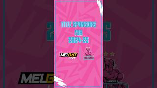 Jaipur Pink Panthers are excited to announce Melbat Live as our Title Sponsor for PKL Season XI 🩷 [upl. by Aicemak62]