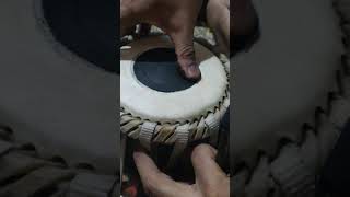 TABLA MAKING TUTORIAL  SYAHI WORK PART 1 [upl. by Llieno498]