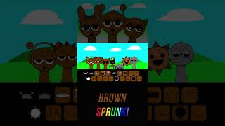 Incredibox Sprunki But Theyre all BrownMODCOVERincrediboxsprunki sprunki sprunkimod [upl. by Ecinue]