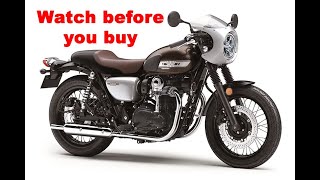 Kawasaki W800 Cafe test ride and first impressions [upl. by Donelson]