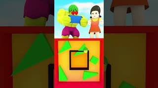 Hulk vs Squid Game Doll Epic Puzzle Challenge in Roblox 3D [upl. by Byrdie]