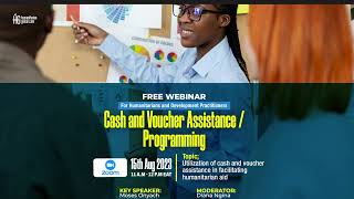 Introduction to Cash amp Voucher AssistanceProgramming Humanitarian Global [upl. by Jezreel]