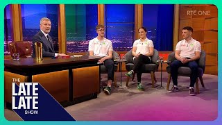 Kellie Harrington Rhys McClenaghan amp Daniel Wiffen  The Late Late Show [upl. by Cormick]