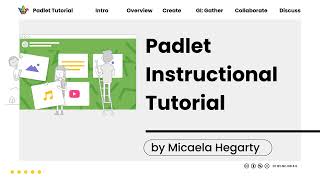 Padlet Instructional Tutorial [upl. by Krilov]