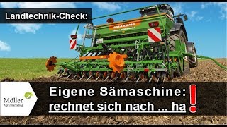 AMAZONE Cataya 3000 Säkombination im Landwirtcom Praxistest  Mechanische Sämaschine  Kreiselegge [upl. by Dolly905]