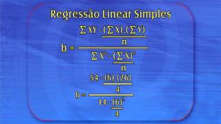 Estatística  Parte 5  Regressão Linear Simples [upl. by Aven607]