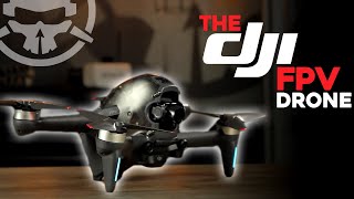 The DJI FPV Drone  The BEST Beginner Drone Review Unboxing amp Freestyle [upl. by Nomelc]