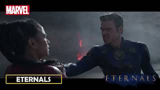 MARVEL  Eternals  Ikaris against other Eternals full final fight scene [upl. by Edobalo]