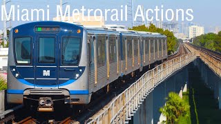 Miami Metrorail ActionsMiamiDade Transit [upl. by Hamil]