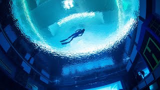 Deep Dive Dubai Inside worlds deepest pool [upl. by Haroppiz]