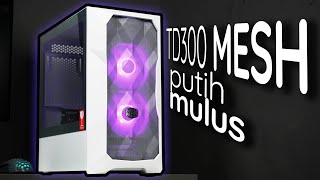 Cooler Master TD300 Mesh  CASING CANTIK UNTUK PC microATX  mATX [upl. by Lesslie756]