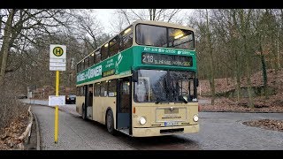 Mitfahrt Traditionsbus BVG 3413  MAN SD200 SD85  Linie 218 » S Messe Nord [upl. by Bradman204]