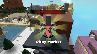 How To Get Obby Marker in Find The Markers  Roblox [upl. by Hyozo311]