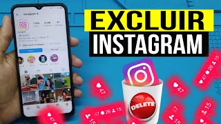 COMO EXCLUIR CONTA DO INSTAGRAM [upl. by Suoiluj868]