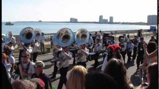 GasparillaParadeofthePirates2011HBPlantHighSchoolMarchingBandVideoClipwmv [upl. by Heywood803]