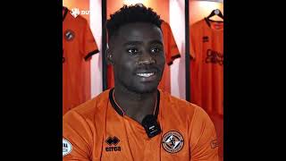 Richard odada first interview at Scottish club Dundee united dundeefc odada scottland kenyan [upl. by Irme827]