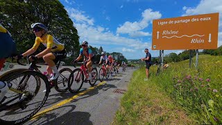 Tour de Suisse Women Étape 4  Col de la Vue des Alpes NE Slow Motion [upl. by Adleremse942]