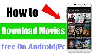 how to download full movies free on Androidpc 2020 [upl. by Lotsirb]