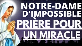 Prière pour un miracle  NotreDame dimpossible [upl. by Herzig]