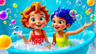 Shower Time Song for Kids  Fun and Engaging Nursery Rhyme  Refreshing SingAlong [upl. by Clorinda]